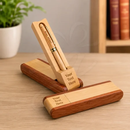 Wooden Pen Holder Gift