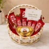 Work Anniversary Chocolate Basket