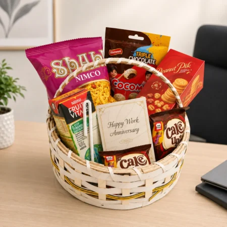 Work Anniversary Treat Basket